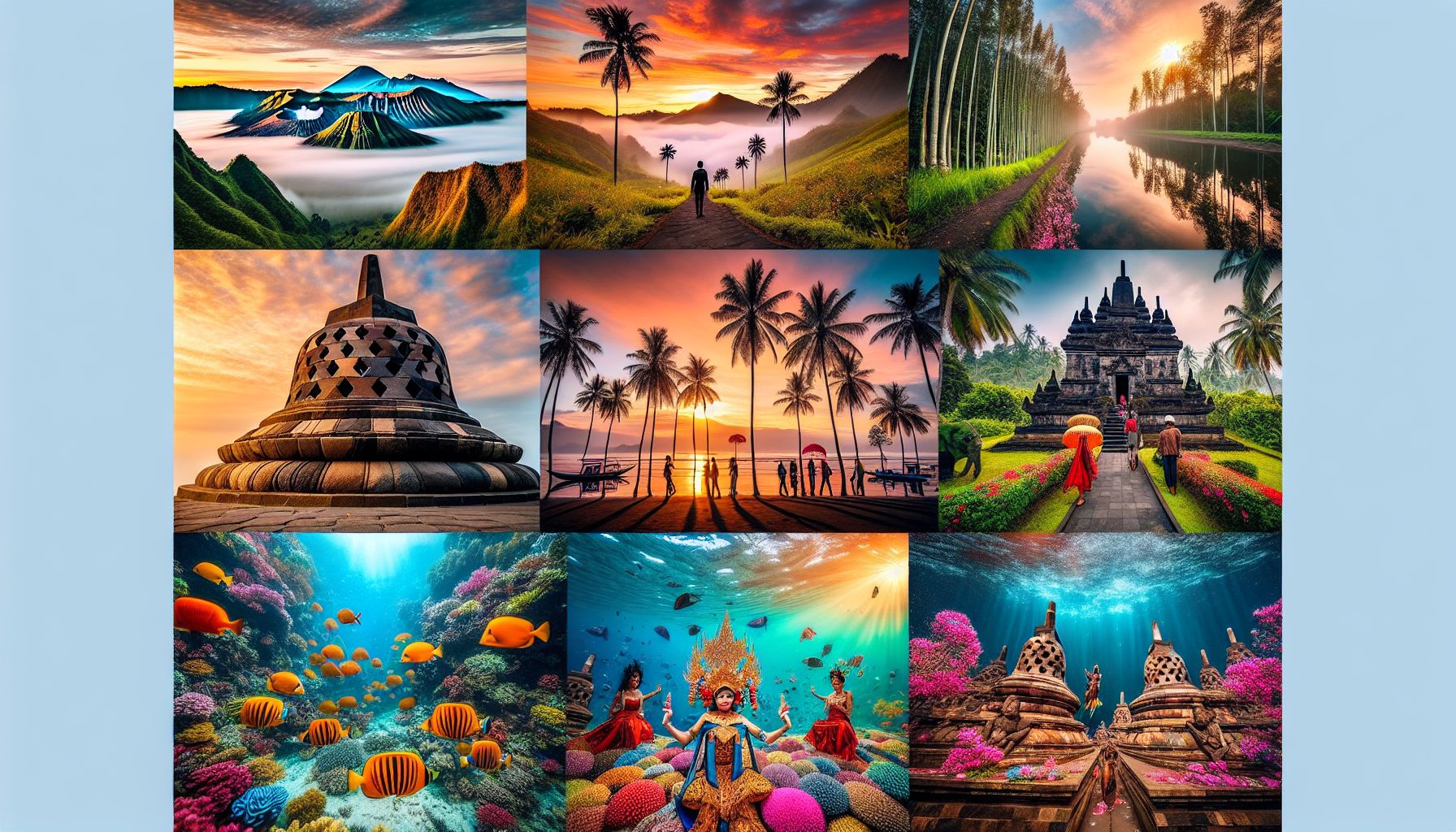 Destinasi Terbaik Untuk Fotografi Perjalanan Di Indonesia